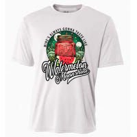 Watermelon Moonshine Retro Country Music Cooling Performance Crew T-Shirt