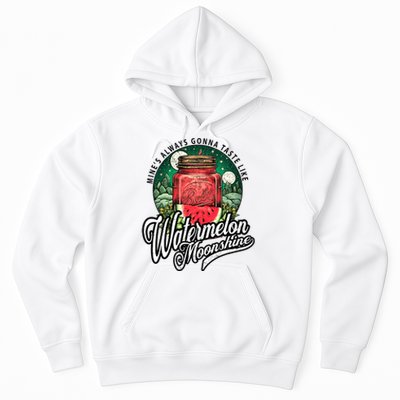 Watermelon Moonshine Retro Country Music Hoodie