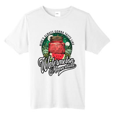 Watermelon Moonshine Retro Country Music Tall Fusion ChromaSoft Performance T-Shirt