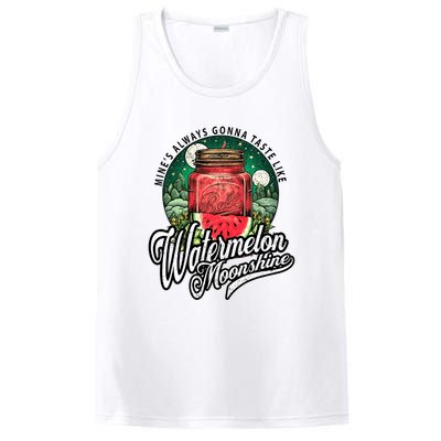 Watermelon Moonshine Retro Country Music PosiCharge Competitor Tank