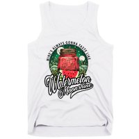 Watermelon Moonshine Retro Country Music Tank Top