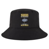 Warning May Spontaneously Talk About Black Holes Cool Comfort Performance Bucket Hat