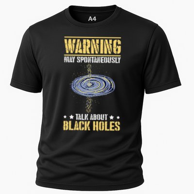 Warning May Spontaneously Talk About Black Holes Performance Shirt