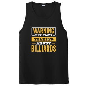 Warning May Star Talking About Billiards Dad Gift For Father's Day PosiCharge Competitor Tank