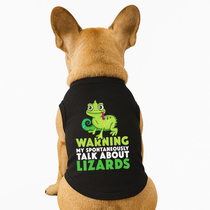 Warning May Spontaneously Talk About Lizards Lizard Reptiles Doggie Tank