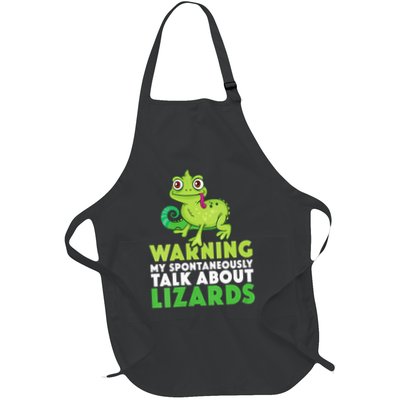 Warning May Spontaneously Talk About Lizards Lizard Reptiles Apron
