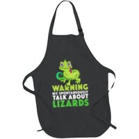 Warning May Spontaneously Talk About Lizards Lizard Reptiles Apron