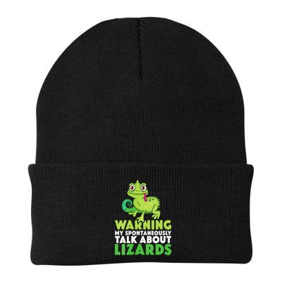 Warning May Spontaneously Talk About Lizards Lizard Reptiles Beanie