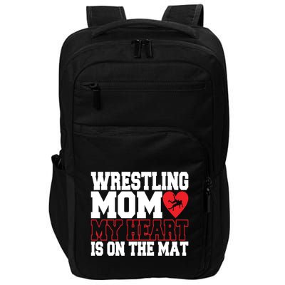Wrestling Mom Style Freestyle Wrestling Cute Gift Impact Tech Backpack