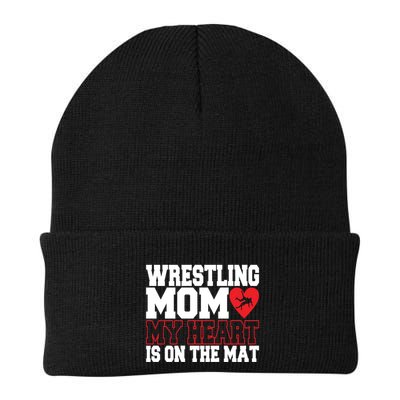 Wrestling Mom Style Freestyle Wrestling Cute Gift Beanie