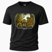 We Must Stop Eating Cried Toad As He Ate Fog And Toad Quote Cooling Performance Crew T-Shirt