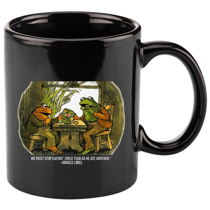 We Must Stop Eating Cried Toad As He Ate Fog And Toad Quote 11oz C Handle Ceramic Mug