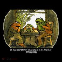 We Must Stop Eating Cried Toad As He Ate Fog And Toad Quote Flatbill Hat