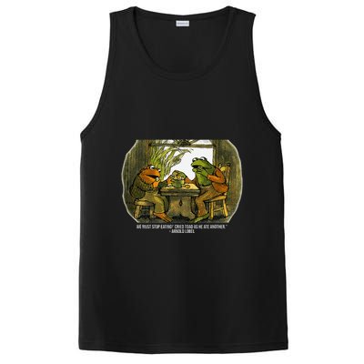 We Must Stop Eating Cried Toad As He Ate Fog And Toad Quote PosiCharge Competitor Tank