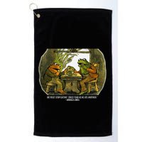We Must Stop Eating Cried Toad As He Ate Fog And Toad Quote Golf Towel