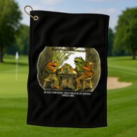 We Must Stop Eating Cried Toad As He Ate Fog And Toad Quote Golf Towel