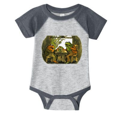 We Must Stop Eating Cried Toad As He Ate Fog And Toad Quote Infant Baby Jersey Bodysuit
