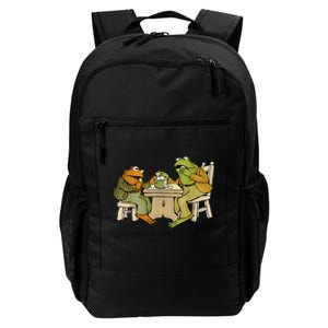 We Must Stop Eating Cried Toad As He Ate Another Frog Toad Daily Commute Backpack