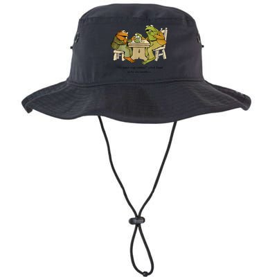 We Must Stop Eating Cried Toad As He Ate Another Frog Toad Bucket Hat