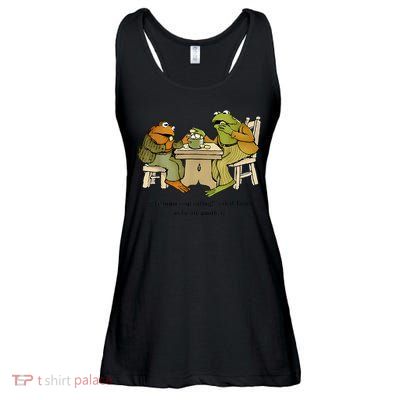 We Must Stop Eating Cried Toad As He Ate Another Frog Toad Ladies Essential Flowy Tank