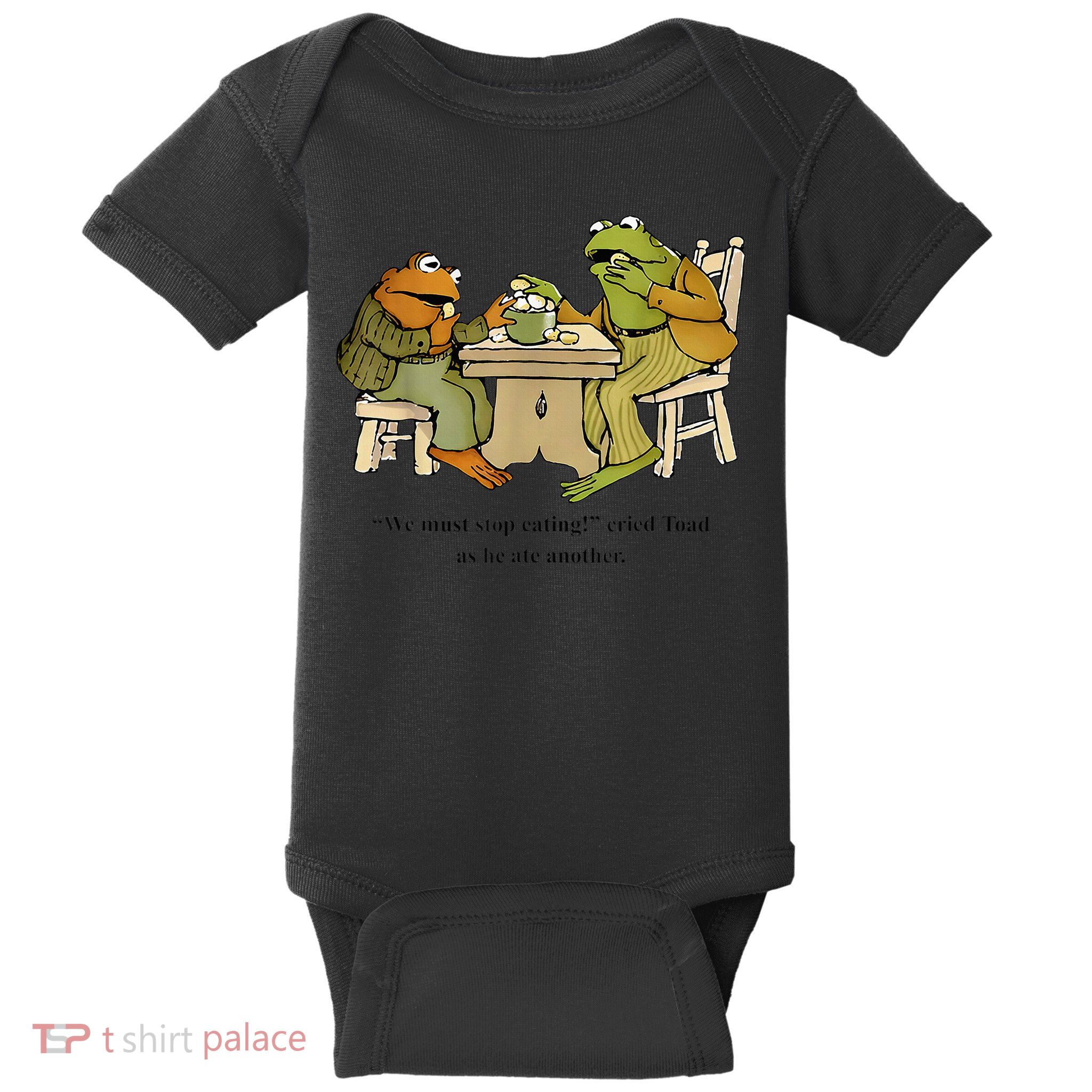 We Must Stop Eating Cried Toad As He Ate Another Frog Toad Baby Bodysuit