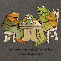 We Must Stop Eating Cried Toad As He Ate Another Frog Toad Cotton Canvas Backpack