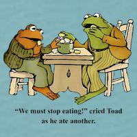 We Must Stop Eating Cried Toad As He Ate Another Frog Toad Sueded Cloud Jersey T-Shirt
