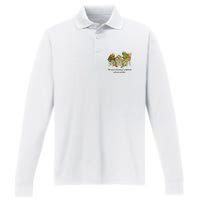 We Must Stop Eating Cried Toad As He Ate Another Frog Quote Performance Long Sleeve Polo