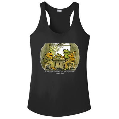 We Must Stop Eating Cried Toad As He Ate Another Frogs Ladies PosiCharge Competitor Racerback Tank