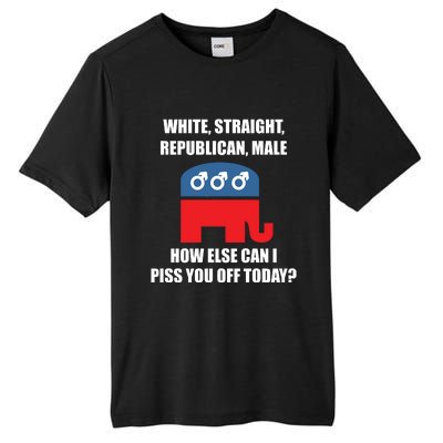 White Male Straight Republican | Funny Republican Gifts Tall Fusion ChromaSoft Performance T-Shirt