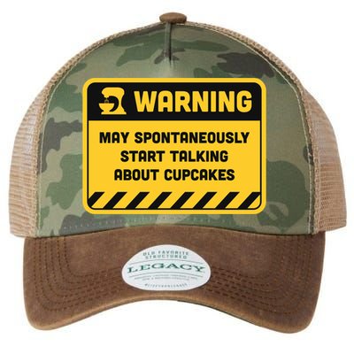 Warning May Spontaneously Start Talking About Cupcakes Meaningful Gift Legacy Tie Dye Trucker Hat