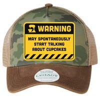 Warning May Spontaneously Start Talking About Cupcakes Meaningful Gift Legacy Tie Dye Trucker Hat