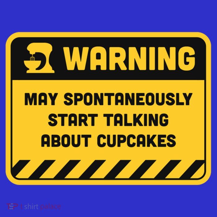 Warning May Spontaneously Start Talking About Cupcakes Meaningful Gift Sustainable Knit Beanie