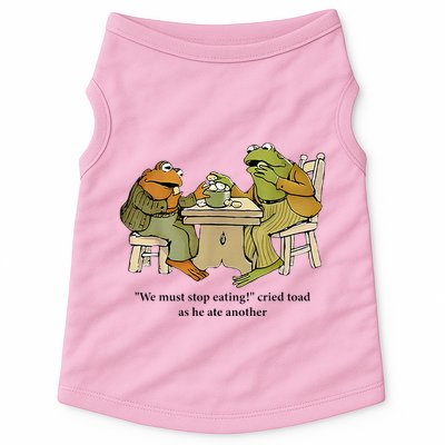 We Must Stop Eating Cried Toad As He Ate Another Frog Doggie Tank