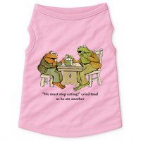 We Must Stop Eating Cried Toad As He Ate Another Frog Doggie Tank
