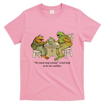 We Must Stop Eating Cried Toad As He Ate Another Frog T-Shirt
