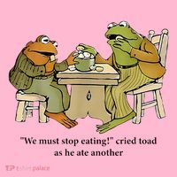 We Must Stop Eating Cried Toad As He Ate Another Frog Premium T-Shirt
