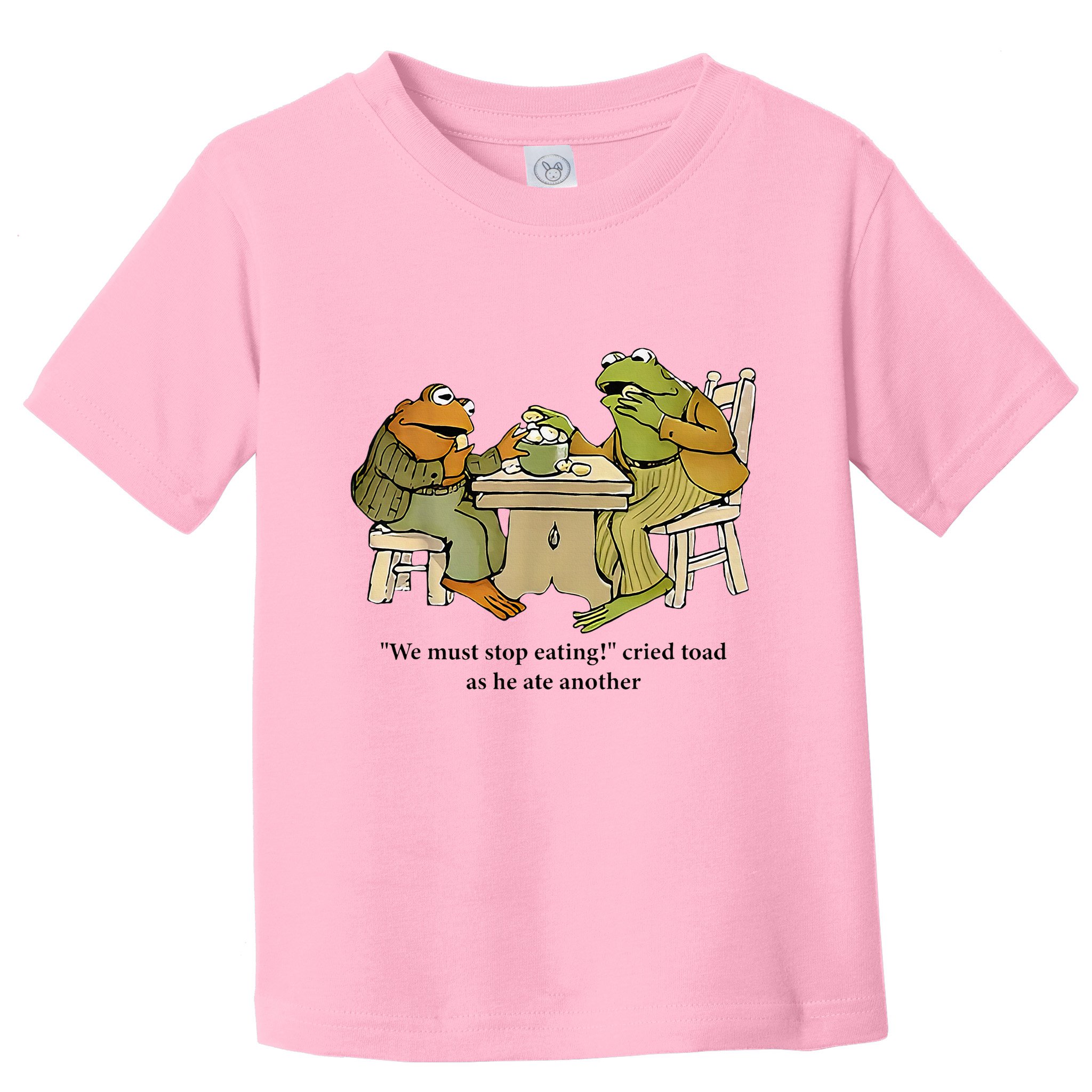We Must Stop Eating Cried Toad As He Ate Another Frog Toddler T-Shirt