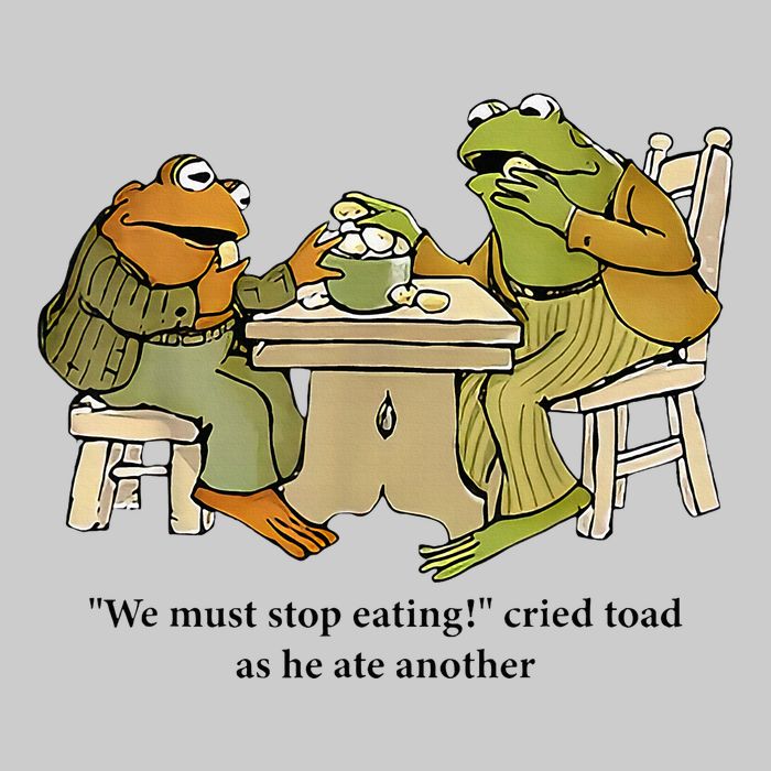 We Must Stop Eating Cried Toad As He Ate Another Frog Tie-Dye T-Shirt