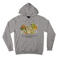 We Must Stop Eating Cried Toad As He Ate Another Frog Tall Hoodie