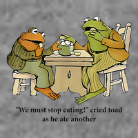 We Must Stop Eating Cried Toad As He Ate Another Frog Tall Hoodie
