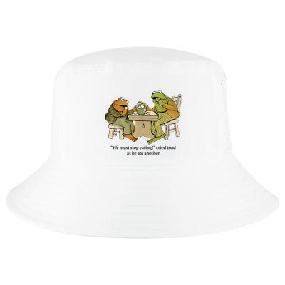 We Must Stop Eating Cried Toad As He Ate Another Frog Cool Comfort Performance Bucket Hat