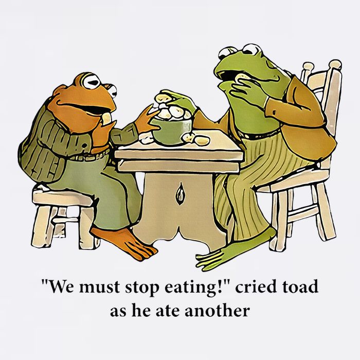 We Must Stop Eating Cried Toad As He Ate Another Frog Cool Comfort Performance Bucket Hat