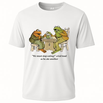 We Must Stop Eating Cried Toad As He Ate Another Frog Performance Shirt