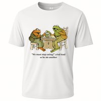We Must Stop Eating Cried Toad As He Ate Another Frog Performance Shirt