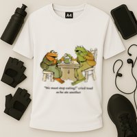 We Must Stop Eating Cried Toad As He Ate Another Frog Performance Shirt