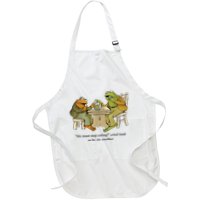 We Must Stop Eating Cried Toad As He Ate Another Frog Apron