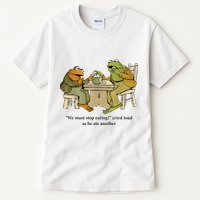 We Must Stop Eating Cried Toad As He Ate Another Frog Tall T-Shirt