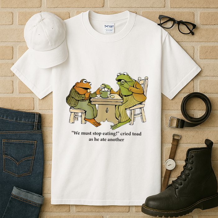We Must Stop Eating Cried Toad As He Ate Another Frog Tall T-Shirt
