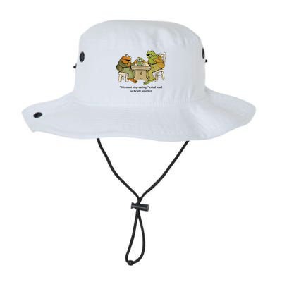 We Must Stop Eating Cried Toad As He Ate Another Frog Bucket Hat